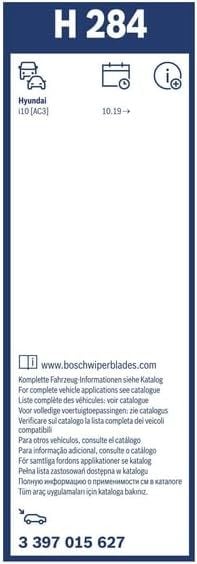 Bosch Rear H284 Arka Silecek 280mm