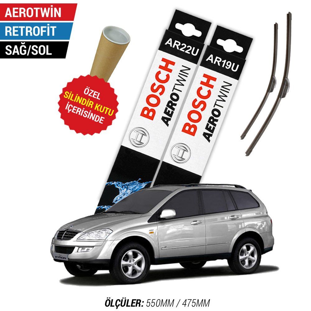 Ssangyong Kyron Silecek (2006-2012) Bosch Aerotwin