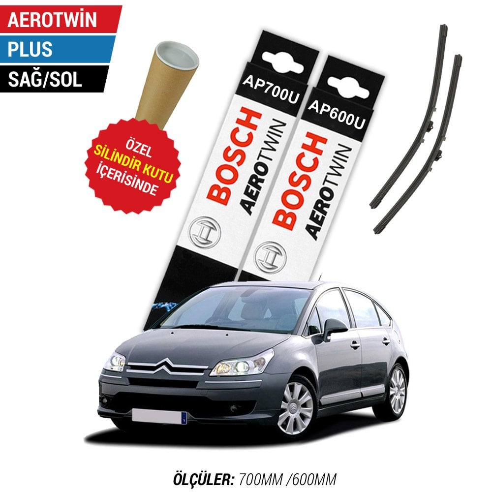 Citroen C4 Silecek (2005-2009) Bosch Aerotwin Plus