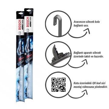 Alfa Romeo 147 Silecek (2000-2005) Bosch Aerotwin Retrofit