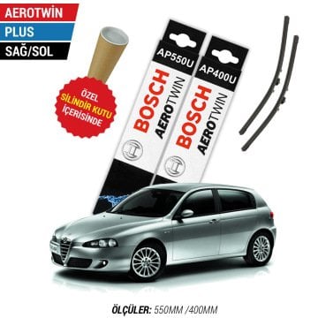 Alfa Romeo 147 Silecek Takımı (2005-2009)  Bosch Aerotwin Plus