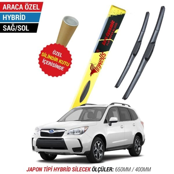 Subaru Forester İnwells Hybrid Silecek Takımı (2013-2018)