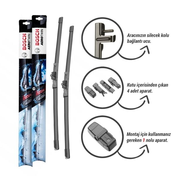 Vw Touareg Silecek (2008-2016) Bosch Aerotwin Plus
