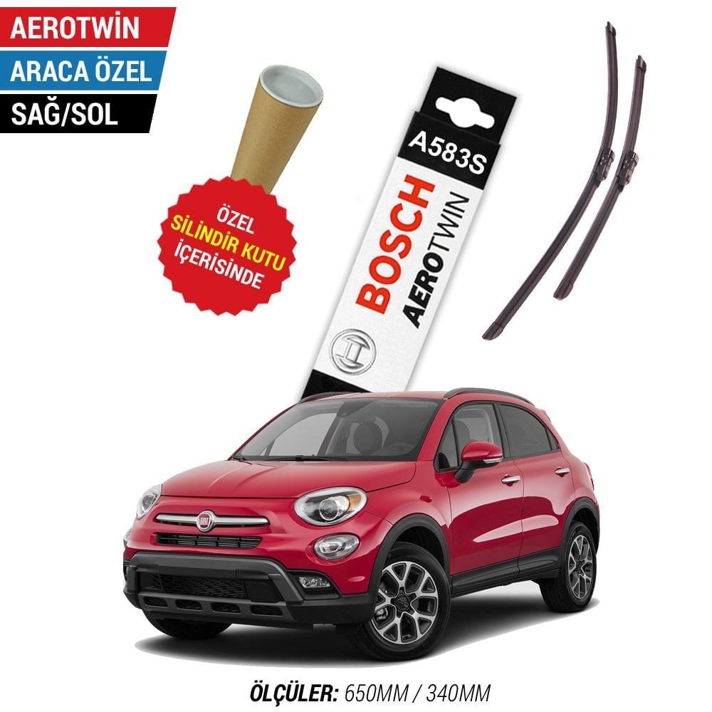 Fiat 500 X Silecek (2015-2024) Bosch Aerotwin A583S