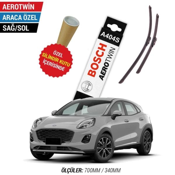 Ford Puma Silecek Takımı (2020-2024) Bosch Aerotwin A404S