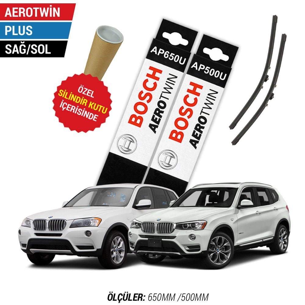 BMW X3 Silecek (2011-2017 F25) Bosch Aerotwin Plus