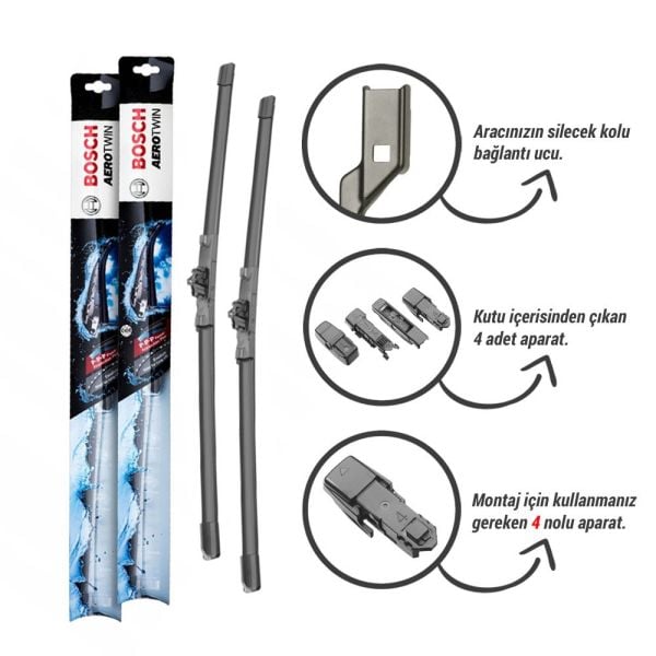 Volkswagen T-Cross Silecek (2022-2025) Bosch Aerotwin Plus