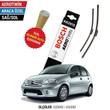 Citroen C3 Silecek (2002-2009) Bosch Aerotwin AR291S