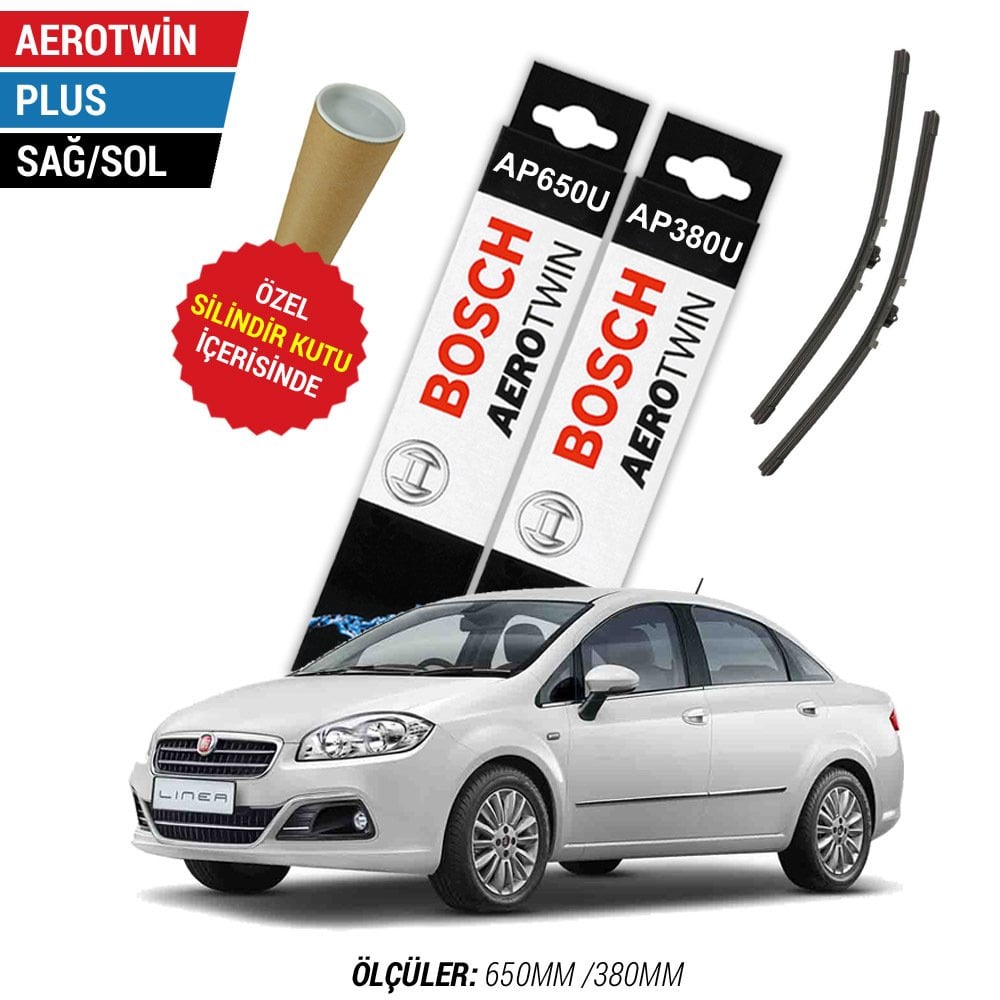 Fiat Linea Silecek Takımı (2007-2016) Bosch Aerotwin Plus