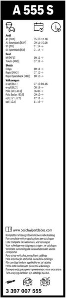 Bosch Aerotwin Silecek A555S (600/400) 3397007555