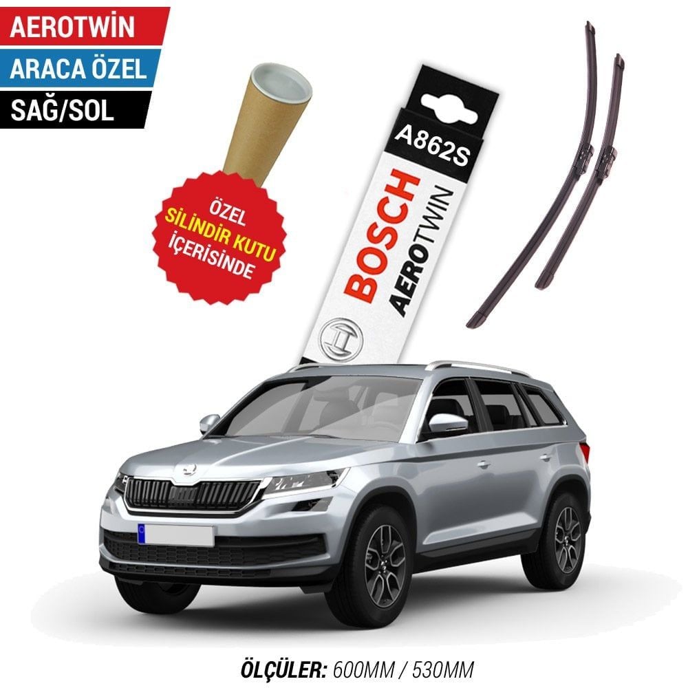 Skoda Kodiaq Silecek Takımı (2017-2024) Bosch Aerotwin A862S