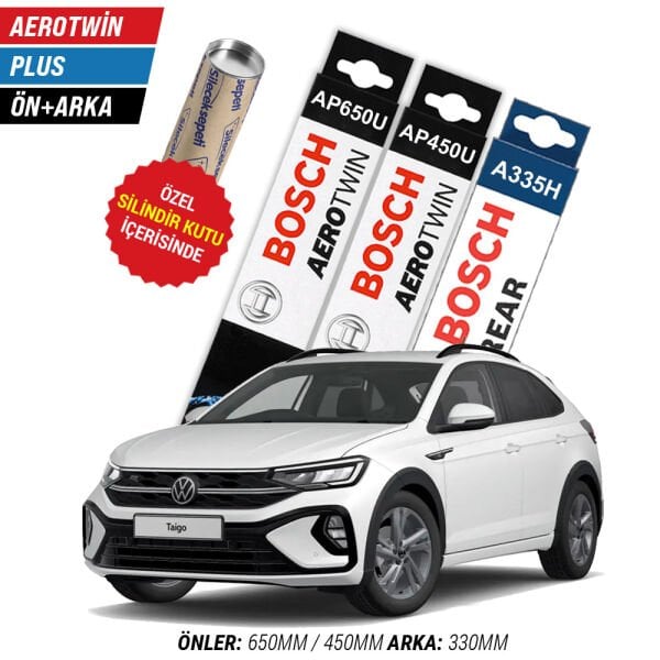 Vw Taigo Ön Arka Silecek (2022-2026) Bosch Aerotwin Plus