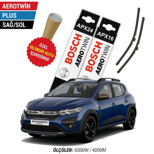 Dacia Sandero Silecek (2021-2026) Bosch Aerotwin Plus