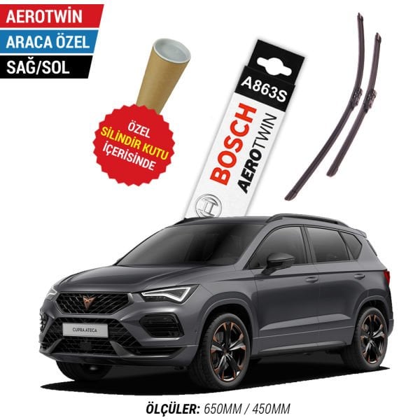 Cupra Ateca Silecek (2023-2025) Bosch Aerotwin A863S