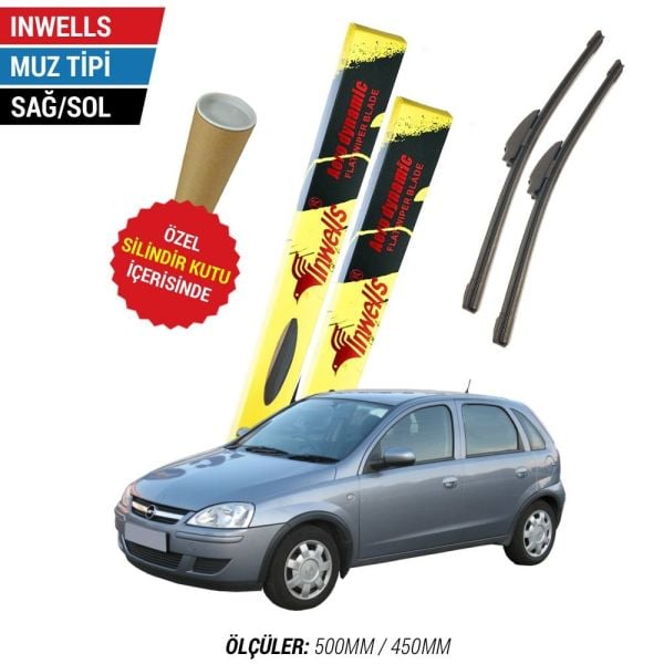 Opel Corsa C İnwells Muz Silecek (2000-2006)
