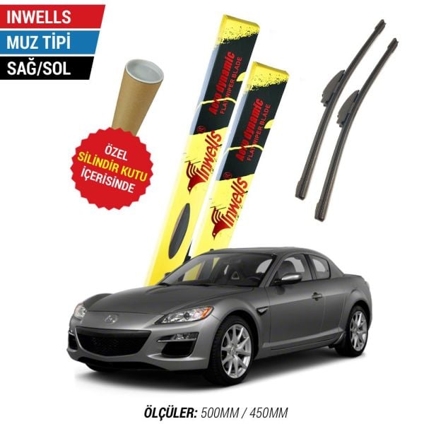 Mazda RX8 İnwells Muz Silecek (2006-2011)