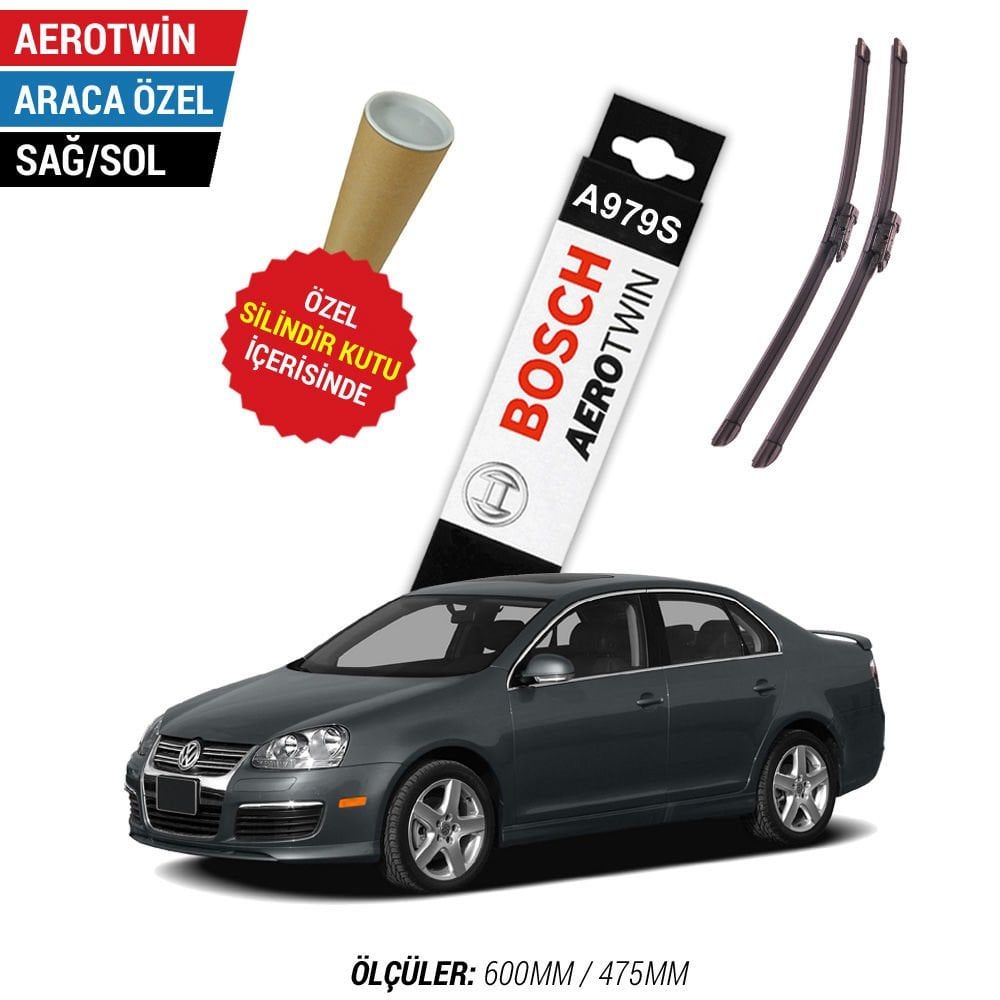 Vw Jetta Silecek (2007-2011) Bosch Aerotwin A979S