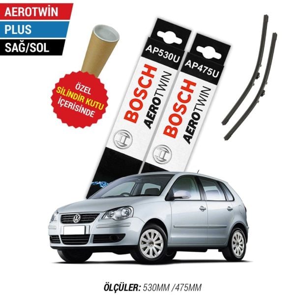 Volkswagen Polo Silecek Takımı (2005-2009) Bosch Aerotwin Plus
