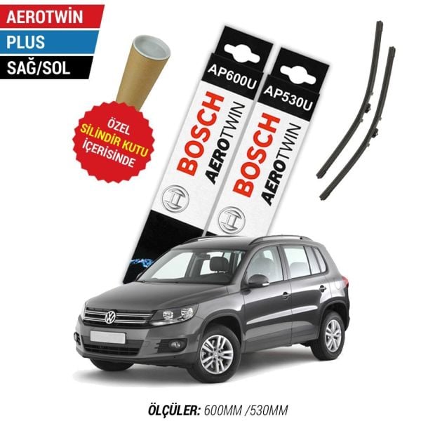 VW Tiguan Silecek Takımı (2007-2015) Bosch Aerotwin Plus