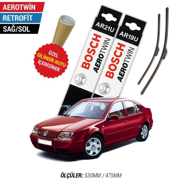 Volkswagen Bora Silecek Takımı (1998-2002) Bosch Aerotwin