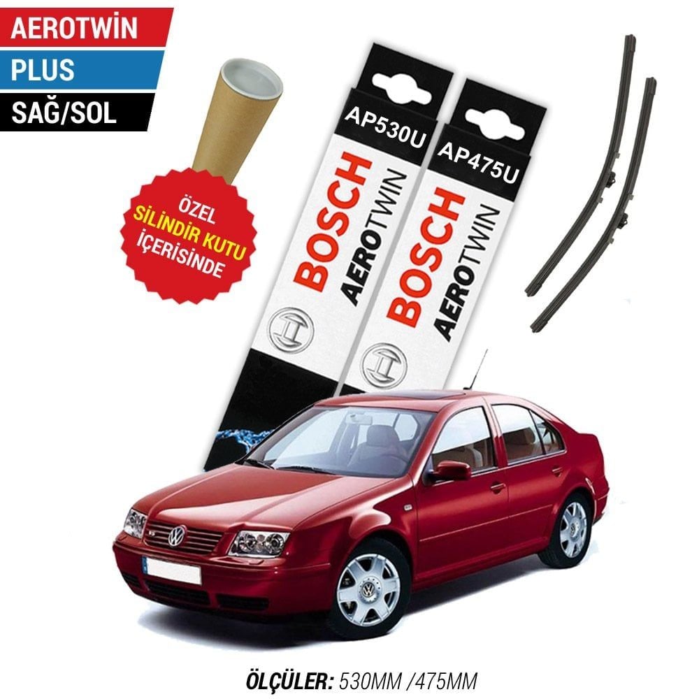 Volkswagen Bora Silecek Takımı (2003-2006) Bosch Aerotwin Plus
