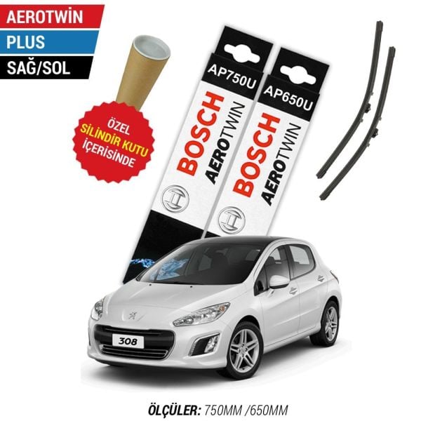 Peugeot 308 Silecek Takımı (2007-2013) Bosch Aerotwin Plus