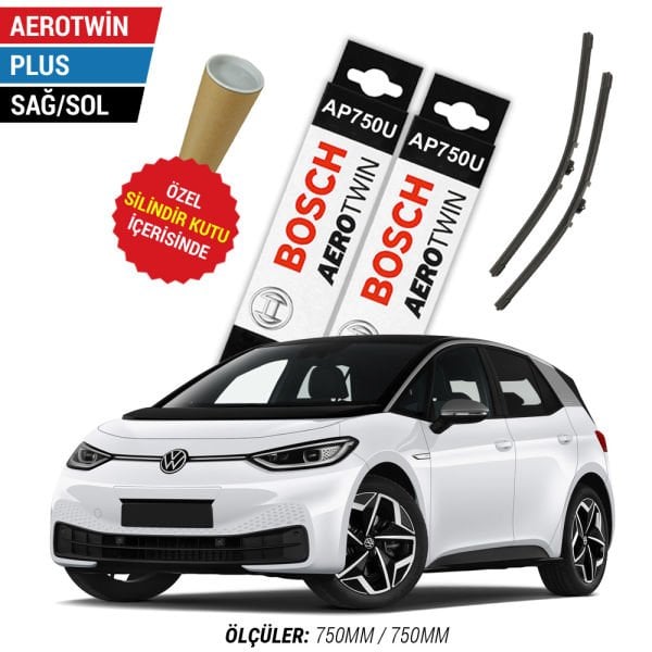 Volkswagen ID.3 Silecek (2021-2025) Bosch Aerotwin Plus