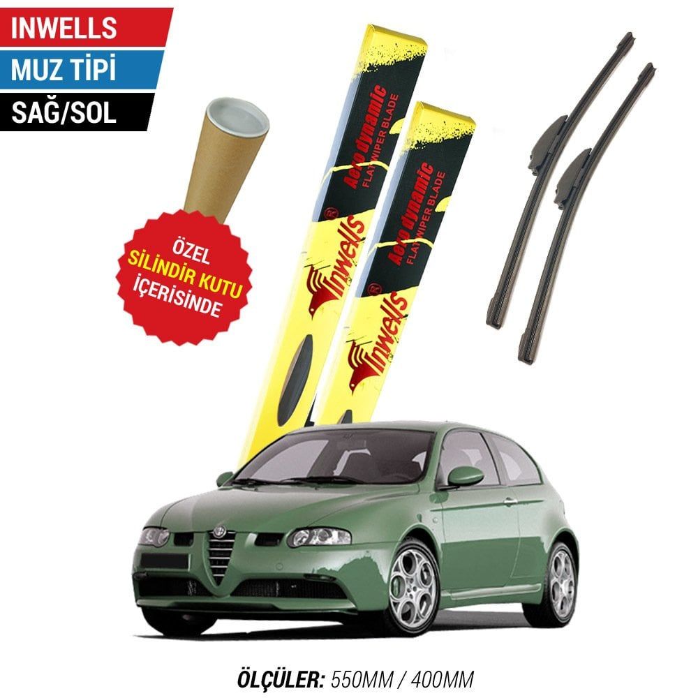 Alfa Romeo 147 İnwells Muz Silecek (2000-2005)