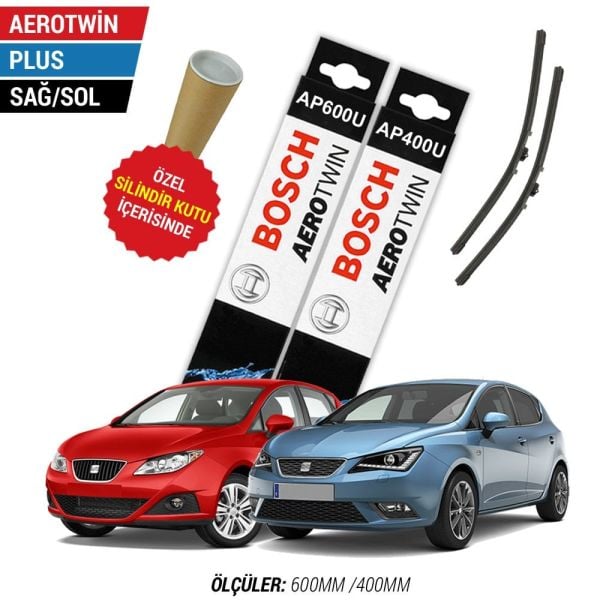 Seat İbiza Silecek Takımı (2009-2016) Bosch Aerotwin Plus