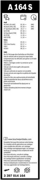 Bosch Aerotwin Silecek A164S (625/500) 3397014164