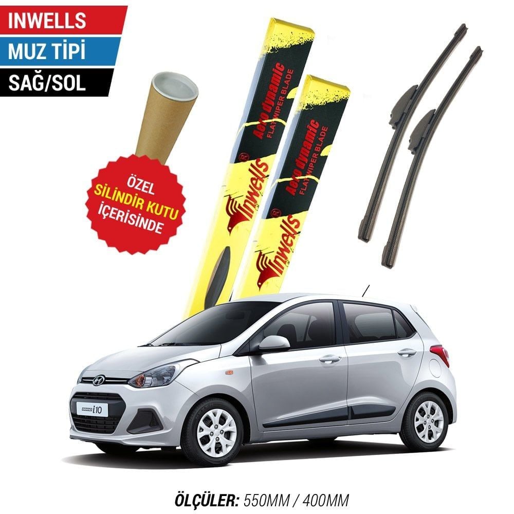 Hyundai i10 İnwells Muz Silecek (2008-2019)