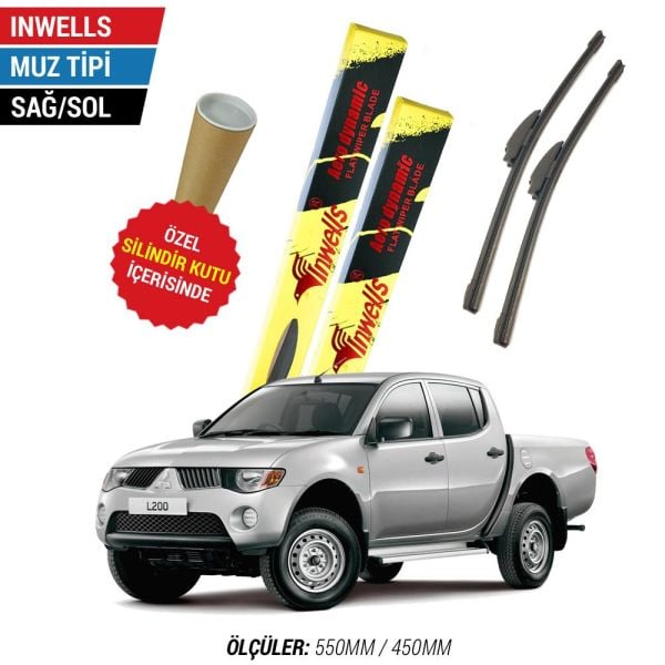 Mitsubishi L200 İnwells Muz Silecek (2006-2014)