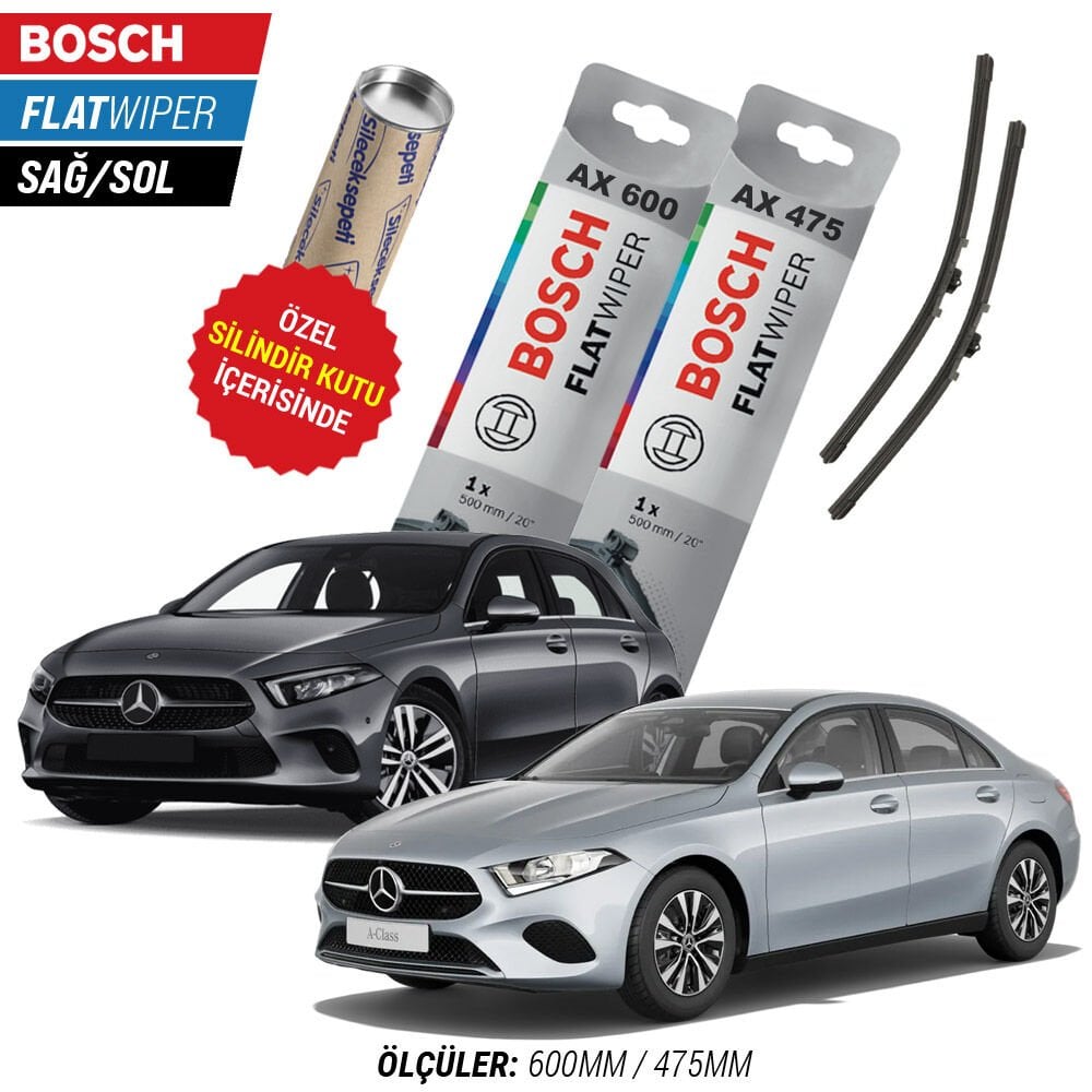 Mercedes A Serisi Silecek (2018-2025 W/V177) Bosch Flatwiper