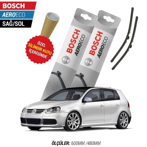 Volkswagen Golf 5 Muz Silecek (2006-2009) Bosch Aeroeco