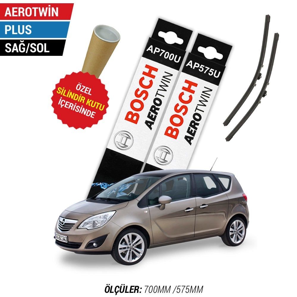 Opel Meriva Silecek Takımı (2010-2013) Bosch Aerotwin Plus