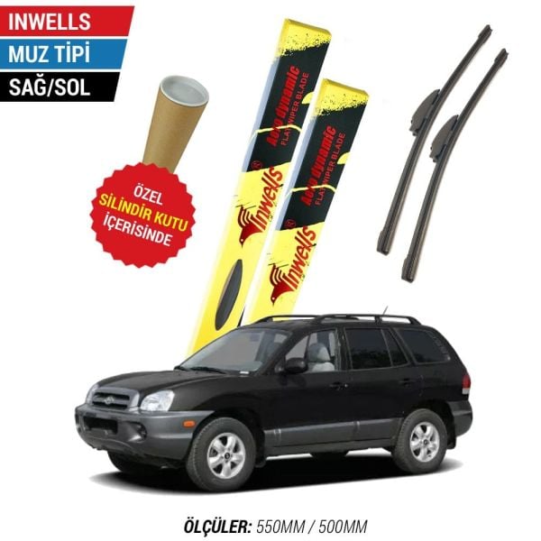 Hyundai Santa Fe İnwells Muz Silecek (2000-2005)