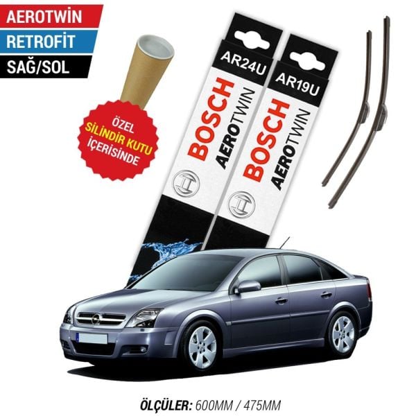 Opel Vectra C Silecek Takımı (2003-2008) Bosch Aerotwin