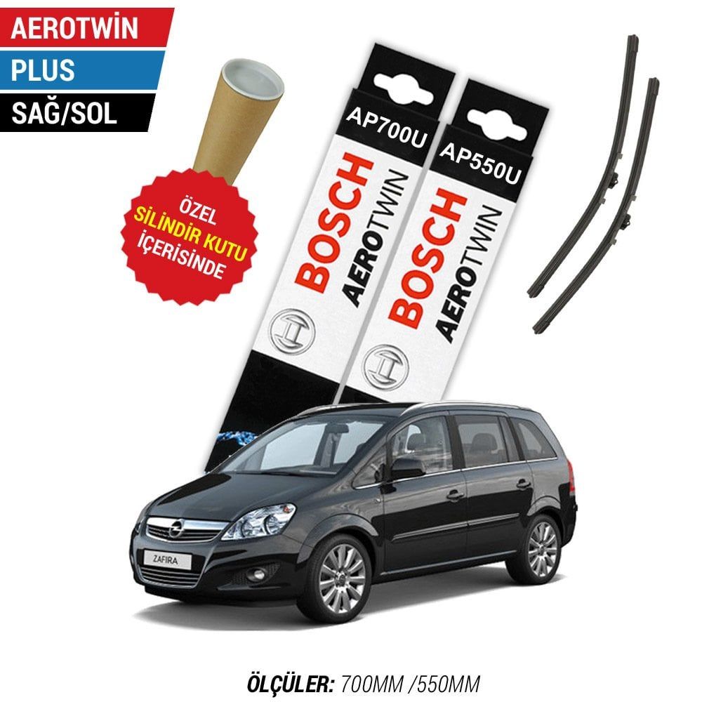 Opel Zafira Silecek (2005-2012) Bosch Aerotwin Plus