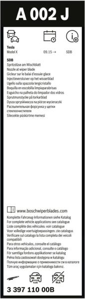 Bosch Aerotwin Silecek A002J (700/450) 339711000B