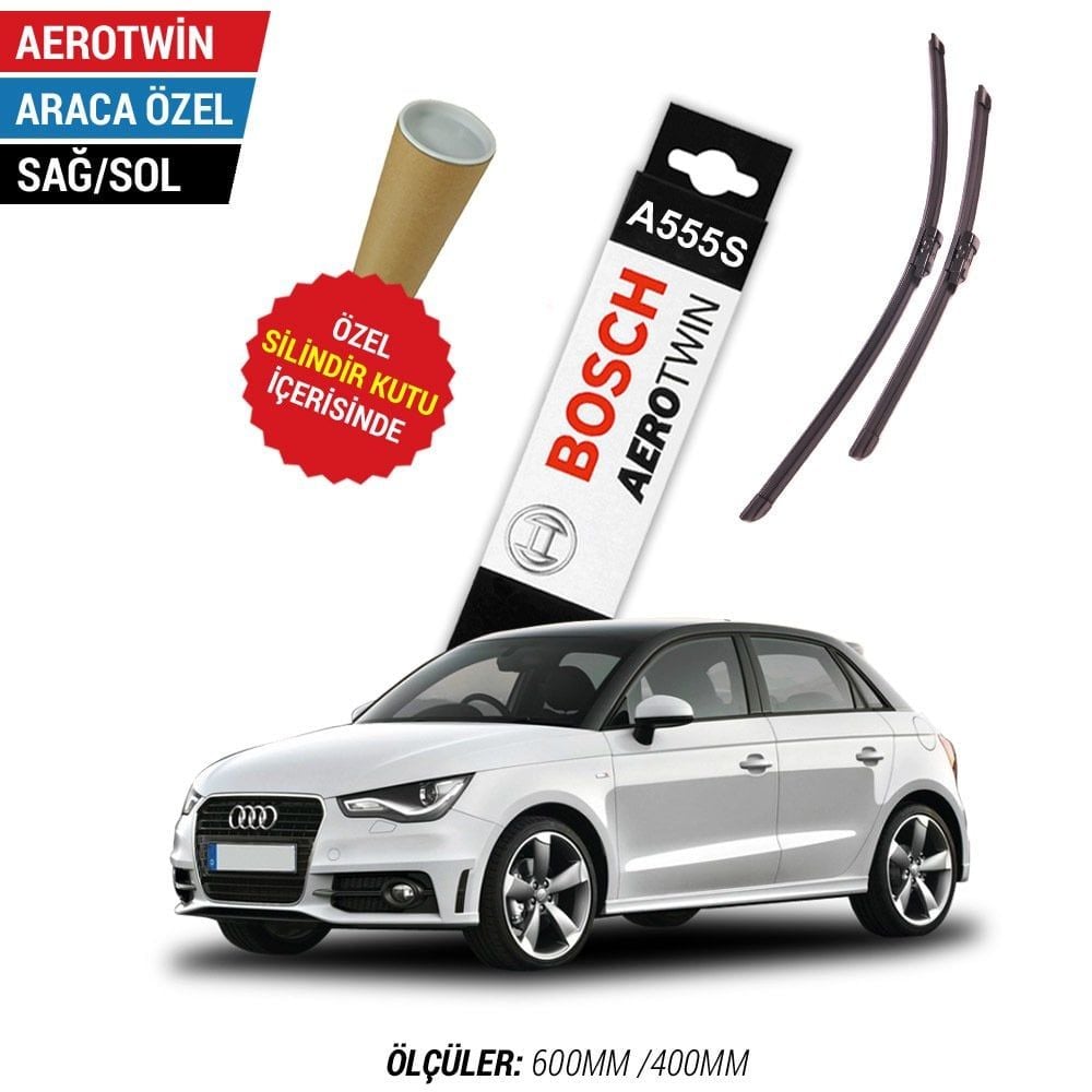 Audi A1 Silecek (2010-2018) Bosch Aerotwin A555S