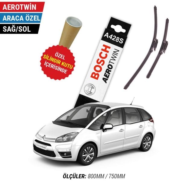 Citroen C4 Picasso Silecek (2008-2012) Bosch Aerotwin A428S