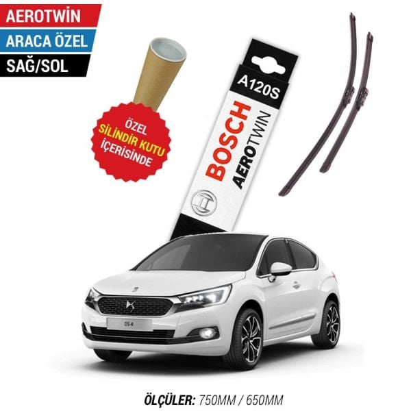 Citroen DS4 Silecek Takımı (2011-2015) Bosch Aerotwin A120S