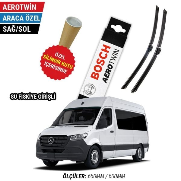 Mercedes Sprinter Silecek (2019-2024) Su Fiskiyeli