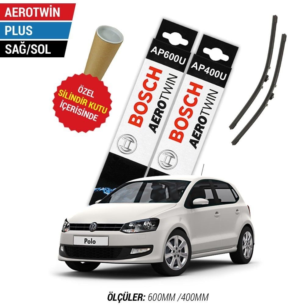 VW Polo Silecek Takımı (2009-2017 6R1-6C1) Bosch Aerotwin Plus