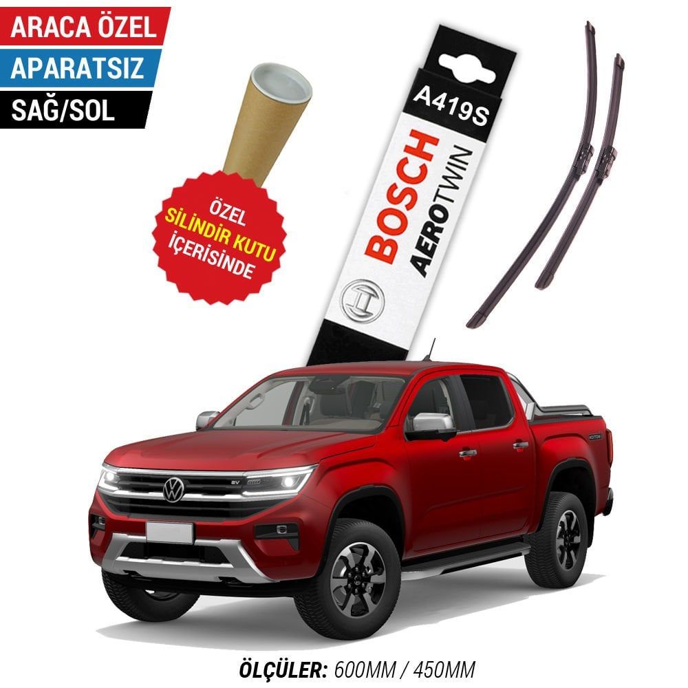VW Amarok Silecek Takımı (2022-2024) Bosch Aerotwin A419S
