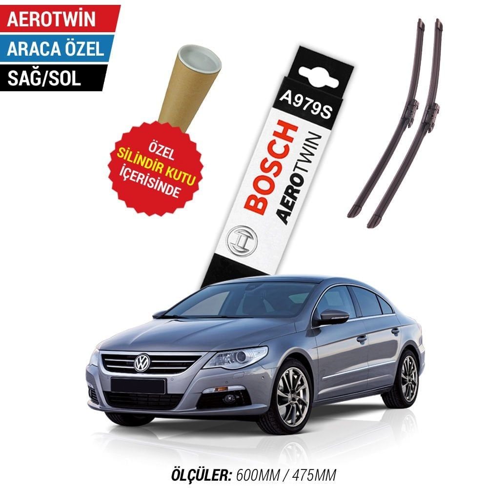 VW CC Silecek Takımı (2008-2011) Bosch Aerotwin A979S