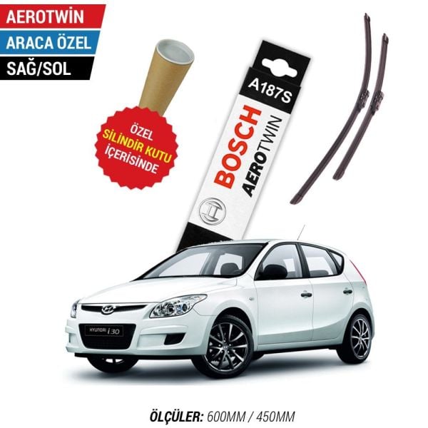 Hyundai i30 Silecek Takımı (2007-2011) Bosch Aerotwin A187S