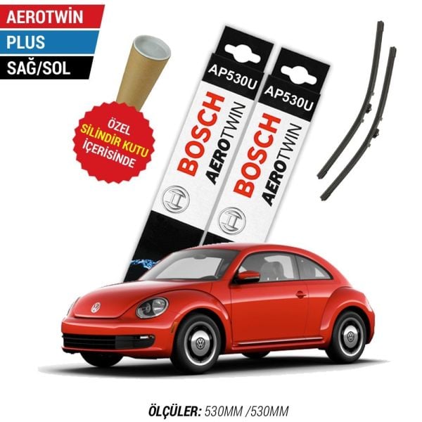 Volkswagen Beetle Silecek Takımı (2011-2018) Bosch Aerotwin Plus