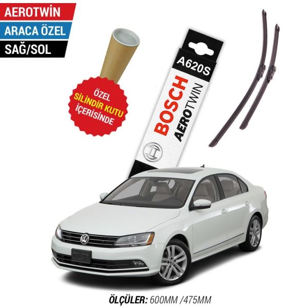 Volkswagen Jetta Silecek Takımı (2011-2019) Bosch Aerotwin A620S