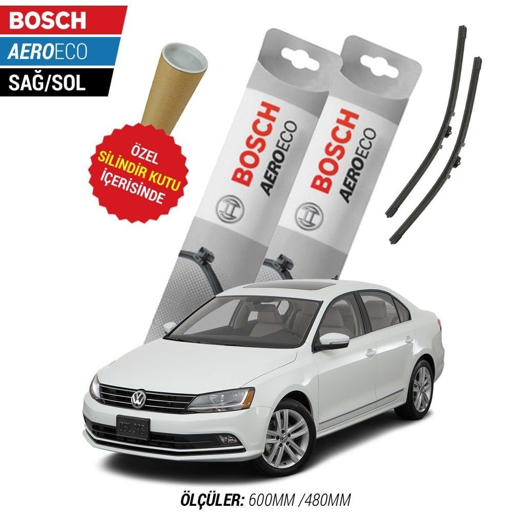 Vw Jetta Muz Silecek (2011-2019) Bosch Aeroeco